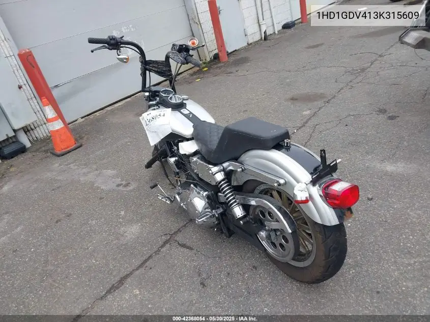2003 Harley-Davidson Fxdl Anniversary VIN: 1HD1GDV413K315609 Lot: 42368054
