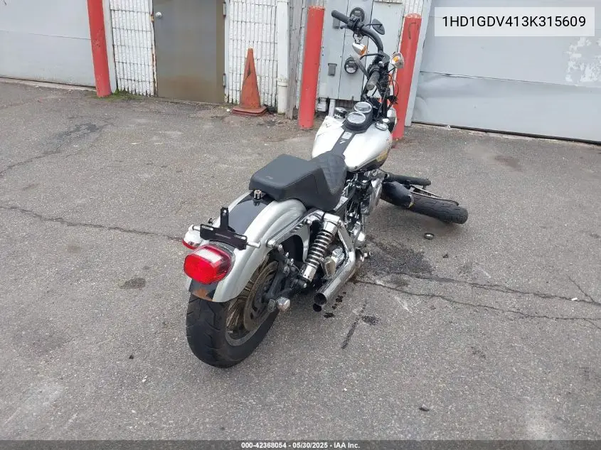 2003 Harley-Davidson Fxdl Anniversary VIN: 1HD1GDV413K315609 Lot: 42368054