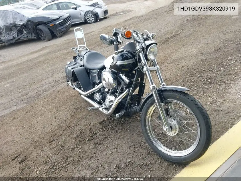 2003 Harley-Davidson Fxdl VIN: 1HD1GDV393K320919 Lot: 42614357
