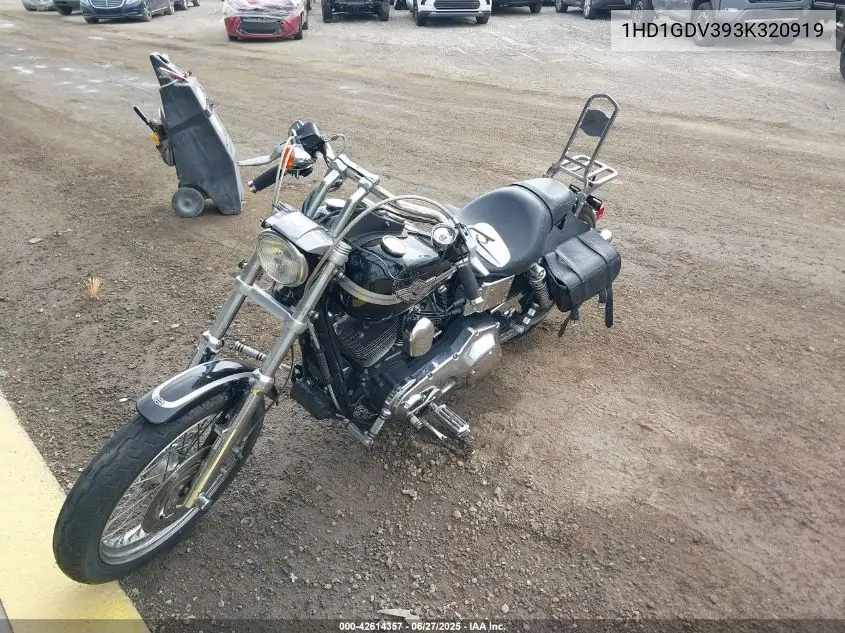 2003 Harley-Davidson Fxdl VIN: 1HD1GDV393K320919 Lot: 42614357