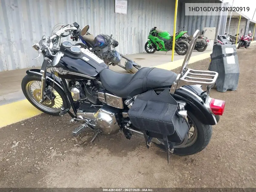 2003 Harley-Davidson Fxdl VIN: 1HD1GDV393K320919 Lot: 42614357