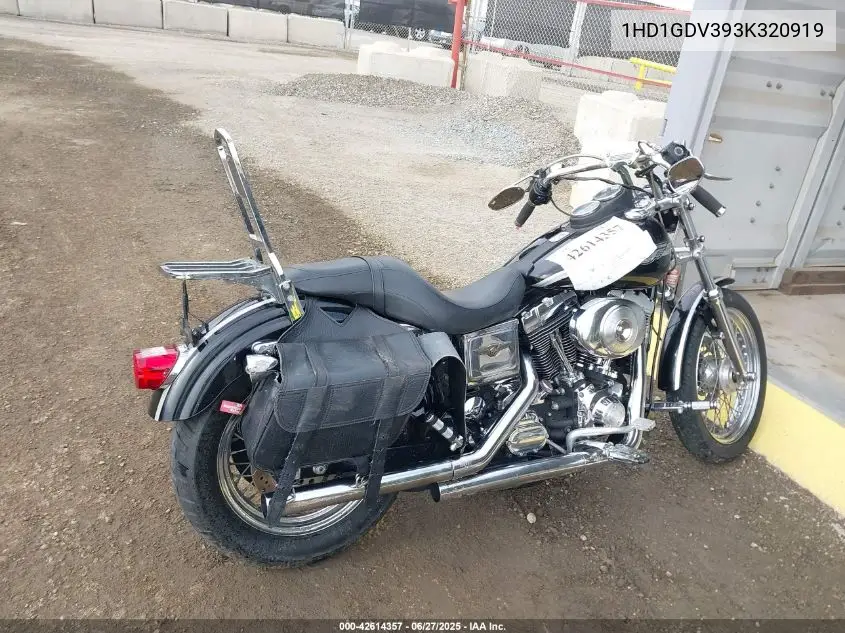 2003 Harley-Davidson Fxdl VIN: 1HD1GDV393K320919 Lot: 42614357