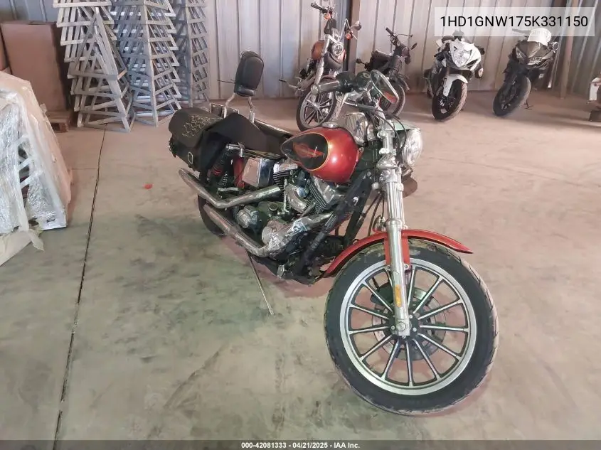 2005 Harley-Davidson Fxdli VIN: 1HD1GNW175K331150 Lot: 42081333