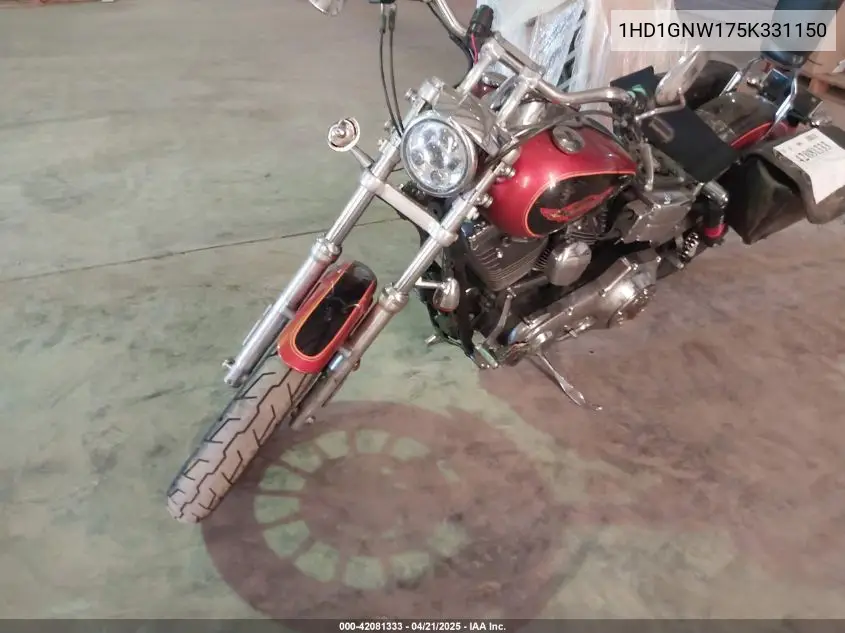 2005 Harley-Davidson Fxdli VIN: 1HD1GNW175K331150 Lot: 42081333