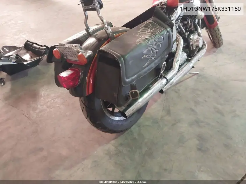 2005 Harley-Davidson Fxdli VIN: 1HD1GNW175K331150 Lot: 42081333