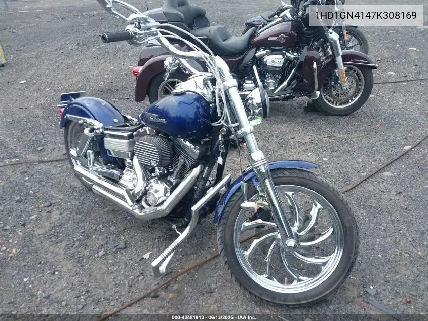 2007 Harley-Davidson Fxdl VIN: 1HD1GN4147K308169 Lot: 42481913