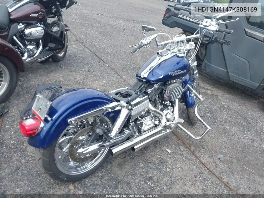 2007 Harley-Davidson Fxdl VIN: 1HD1GN4147K308169 Lot: 42481913
