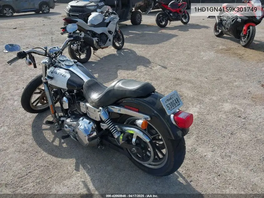 2009 Harley-Davidson Fxdl VIN: 1HD1GN4159K301749 Lot: 42065946