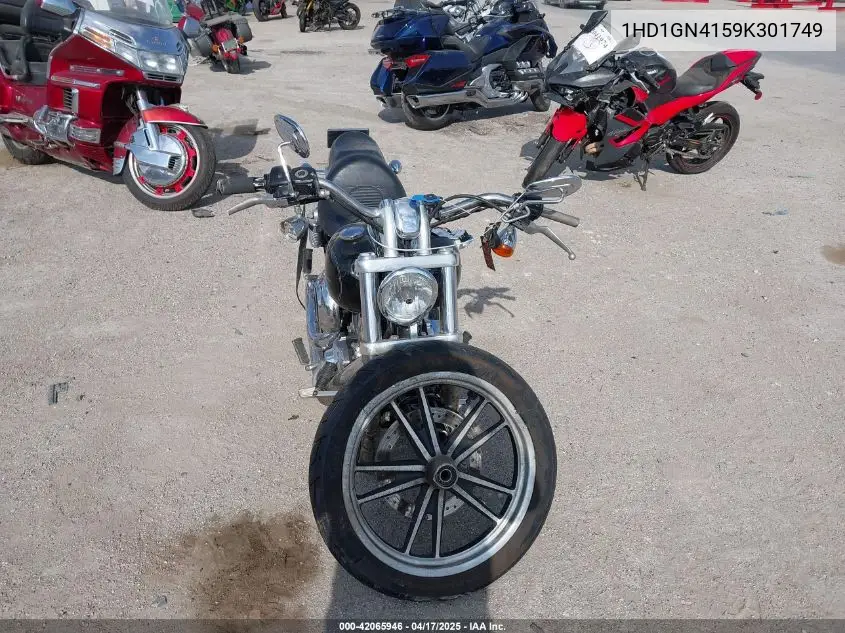 2009 Harley-Davidson Fxdl VIN: 1HD1GN4159K301749 Lot: 42065946
