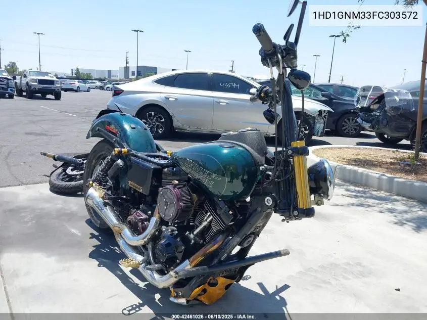 2015 Harley-Davidson Fxdl Dyna Low Rider VIN: 1HD1GNM33FC303572 Lot: 42461026