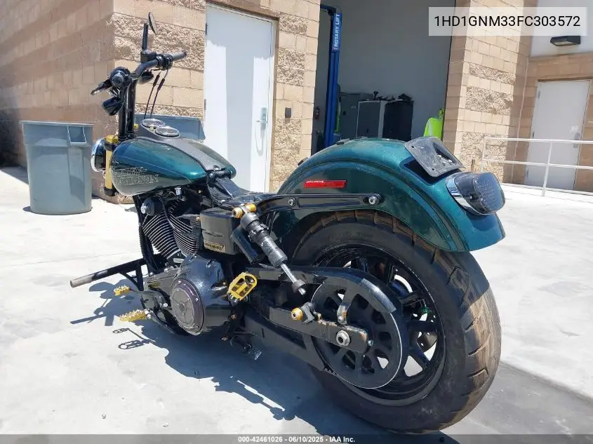 2015 Harley-Davidson Fxdl Dyna Low Rider VIN: 1HD1GNM33FC303572 Lot: 42461026