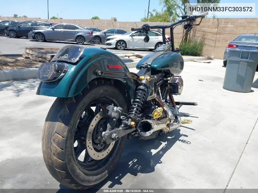 2015 Harley-Davidson Fxdl Dyna Low Rider VIN: 1HD1GNM33FC303572 Lot: 42461026