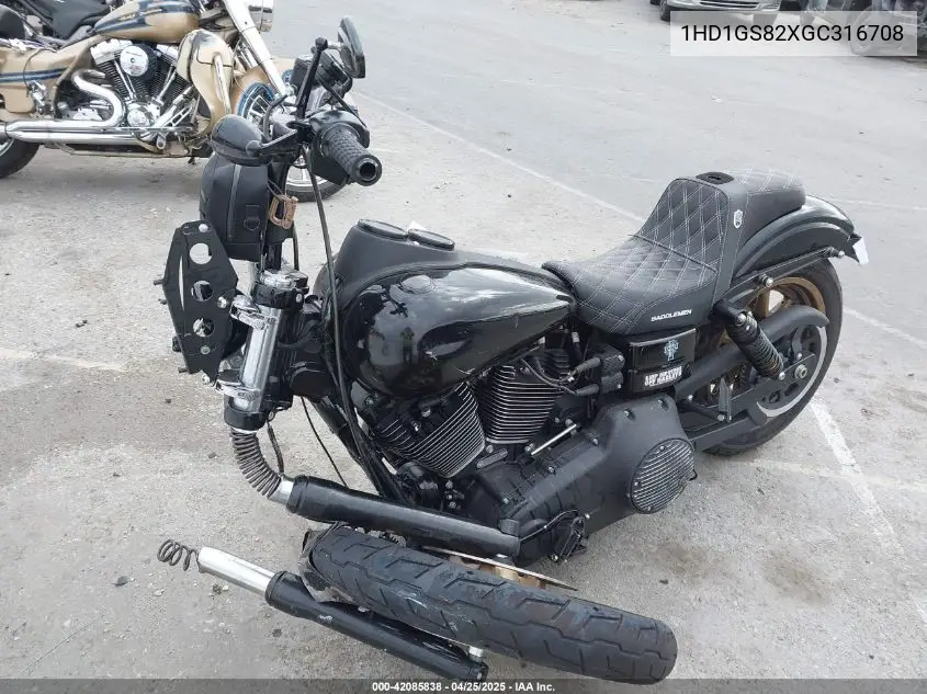 2016 Harley-Davidson Fxdls VIN: 1HD1GS82XGC316708 Lot: 42085838