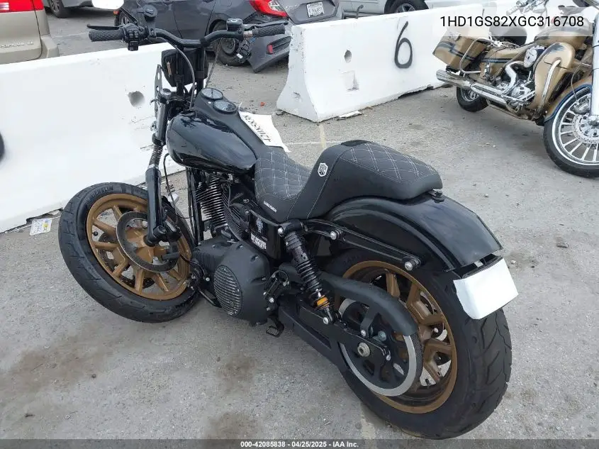 2016 Harley-Davidson Fxdls VIN: 1HD1GS82XGC316708 Lot: 42085838