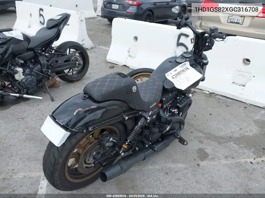 2016 Harley-Davidson Fxdls VIN: 1HD1GS82XGC316708 Lot: 42085838