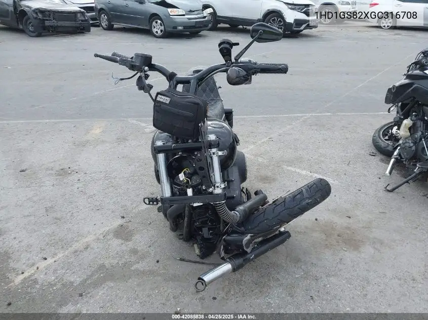 2016 Harley-Davidson Fxdls VIN: 1HD1GS82XGC316708 Lot: 42085838