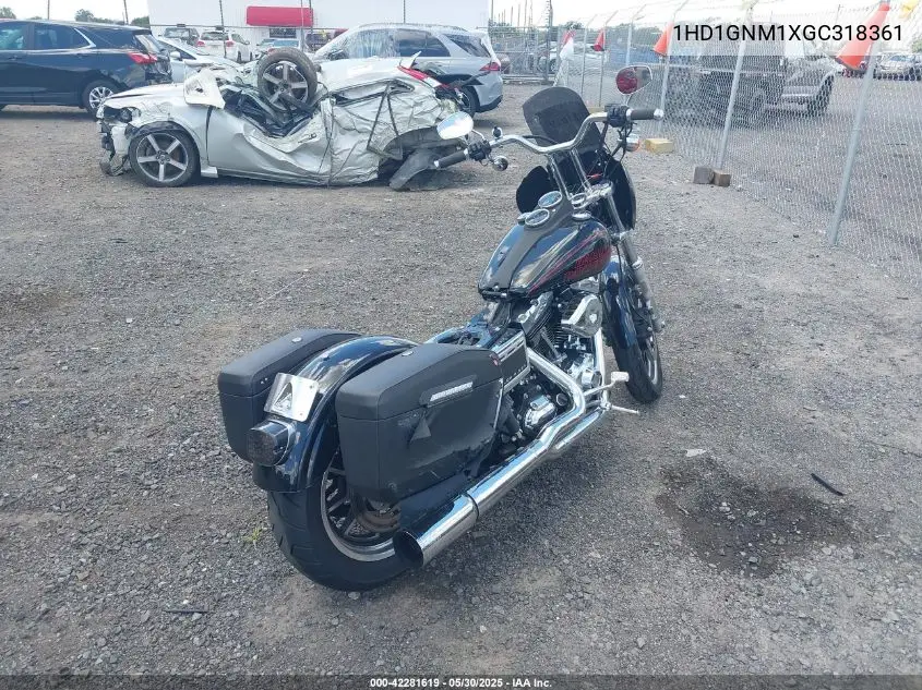 2016 Harley-Davidson Fxdl Dyna Low Rider VIN: 1HD1GNM1XGC318361 Lot: 42281619