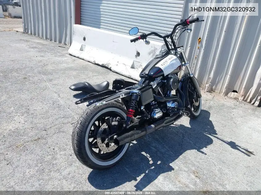 2016 Harley-Davidson Fxdl Dyna Low Rider VIN: 1HD1GNM32GC320932 Lot: 42587408