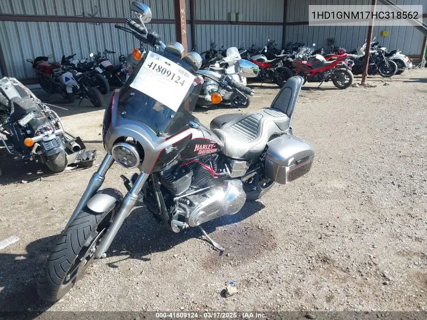 2017 Harley-Davidson Fxdl Dyna Low Rider VIN: 1HD1GNM17HC318562 Lot: 41809124