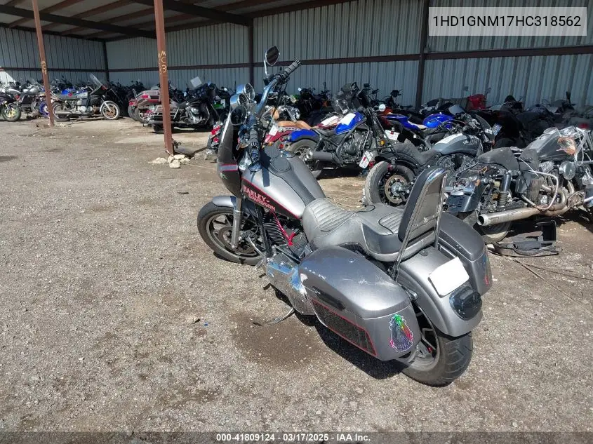 2017 Harley-Davidson Fxdl Dyna Low Rider VIN: 1HD1GNM17HC318562 Lot: 41809124