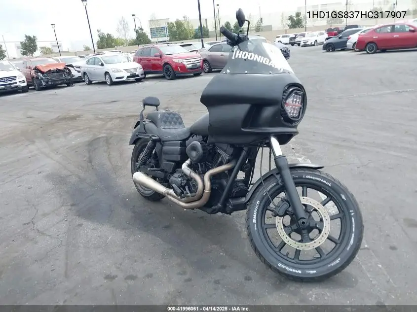 2017 Harley-Davidson Fxdls VIN: 1HD1GS837HC317907 Lot: 41996061