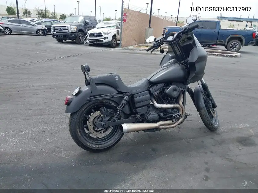 2017 Harley-Davidson Fxdls VIN: 1HD1GS837HC317907 Lot: 41996061