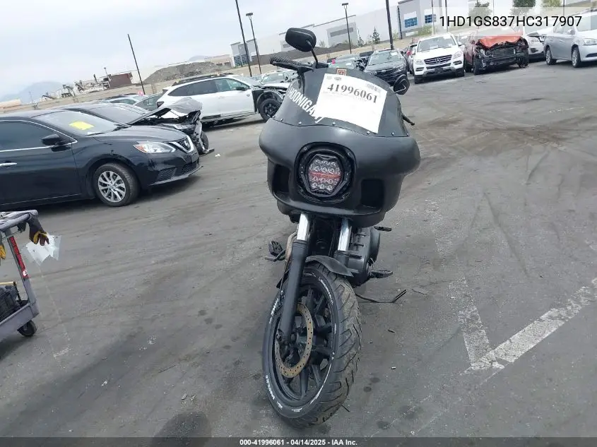 2017 Harley-Davidson Fxdls VIN: 1HD1GS837HC317907 Lot: 41996061