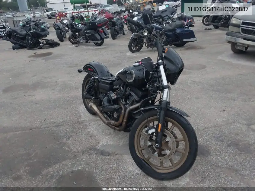 2017 Harley-Davidson Fxdls VIN: 1HD1GS814HC323887 Lot: 42095825