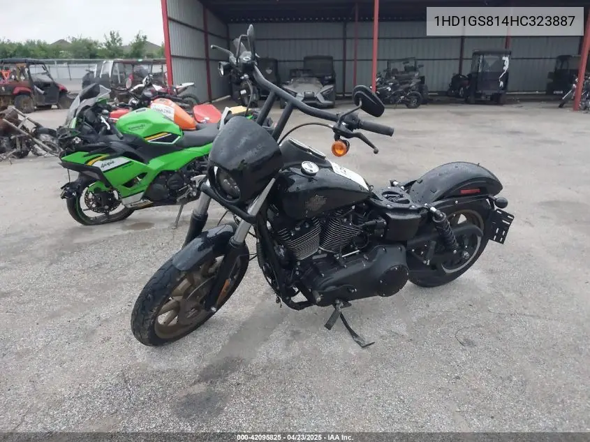 2017 Harley-Davidson Fxdls VIN: 1HD1GS814HC323887 Lot: 42095825