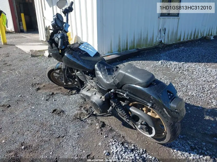 2017 Harley-Davidson Fxdls VIN: 1HD1GS813HC312010 Lot: 42387886