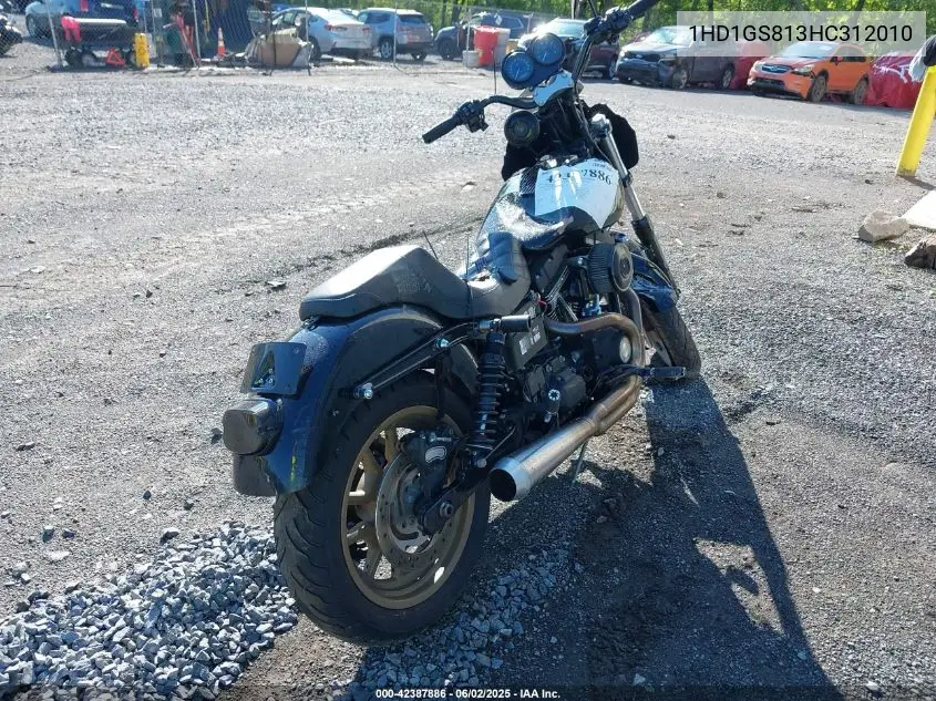 2017 Harley-Davidson Fxdls VIN: 1HD1GS813HC312010 Lot: 42387886