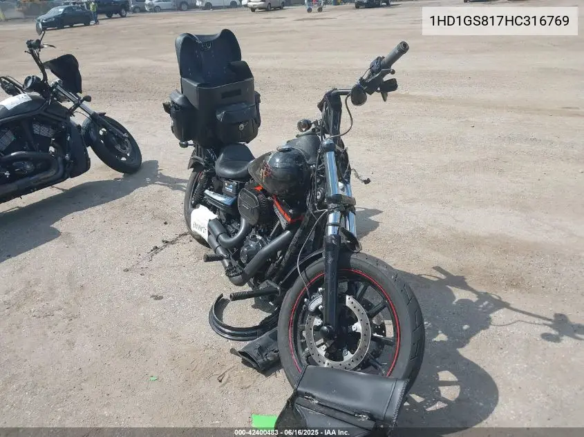 2017 Harley-Davidson Fxdls VIN: 1HD1GS817HC316769 Lot: 42400483