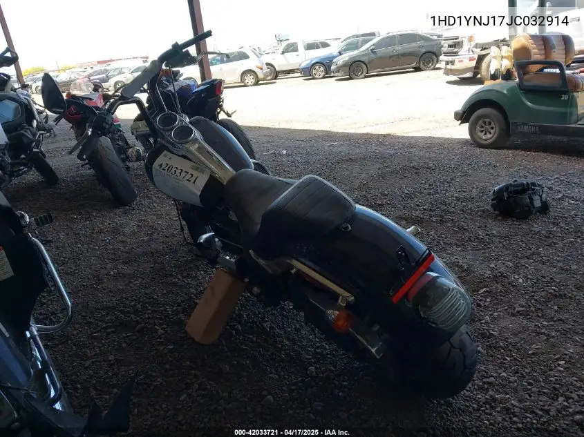 2018 Harley-Davidson Fxlr Low Rider VIN: 1HD1YNJ17JC032914 Lot: 42033721