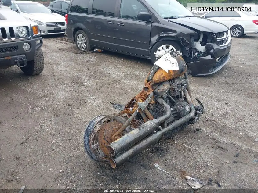 2018 Harley-Davidson Fxlr Low Rider VIN: 1HD1YNJ14JC058984 Lot: 42471034