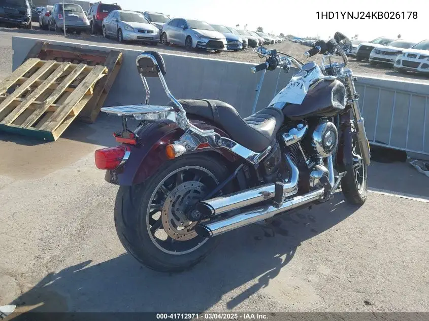 2019 Harley-Davidson Fxlr VIN: 1HD1YNJ24KB026178 Lot: 41712971
