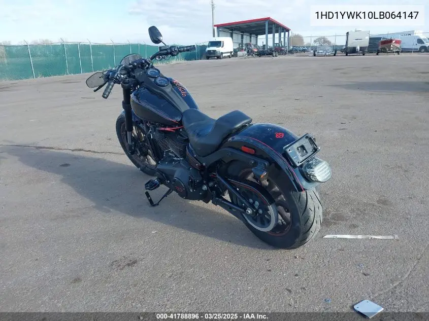 2020 Harley-Davidson Fxlrs VIN: 1HD1YWK10LB064147 Lot: 41788896