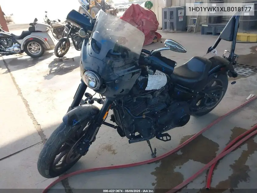 2020 Harley-Davidson Fxlrs VIN: 1HD1YWK1XLB018177 Lot: 42213674
