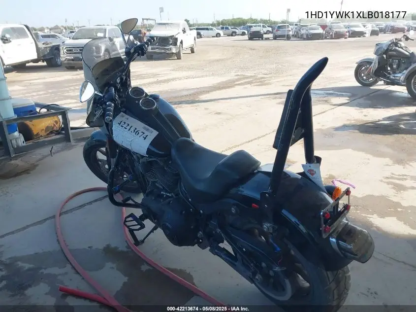 2020 Harley-Davidson Fxlrs VIN: 1HD1YWK1XLB018177 Lot: 42213674