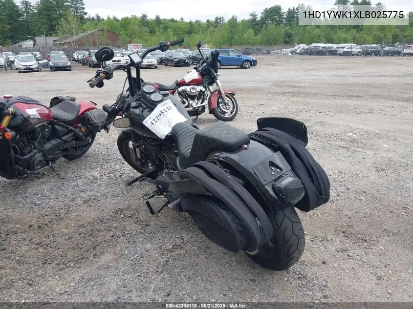 2020 Harley-Davidson Fxlrs VIN: 1HD1YWK1XLB025775 Lot: 42295118