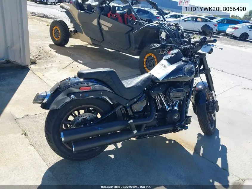 2020 Harley-Davidson Fxlrs VIN: 1HD1YWK20LB066490 Lot: 42316890