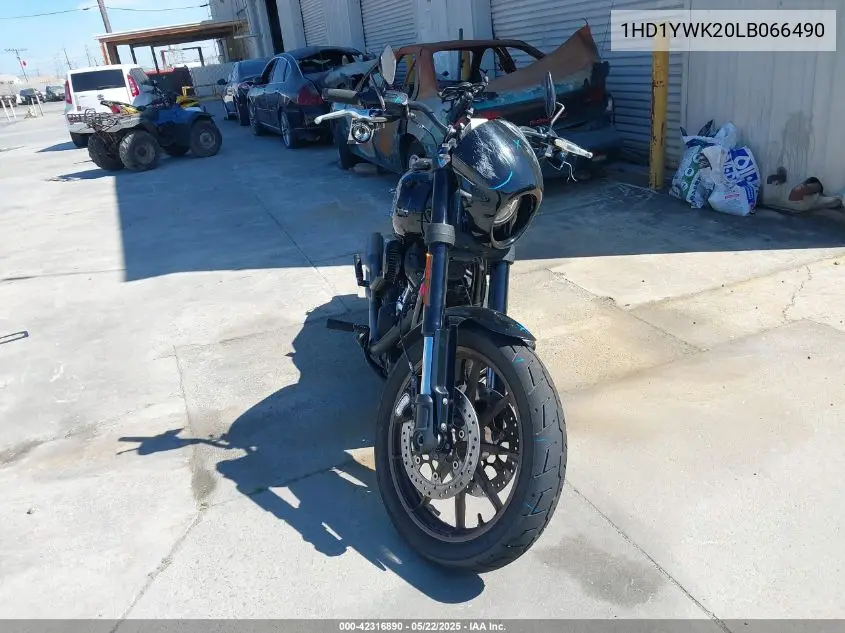 2020 Harley-Davidson Fxlrs VIN: 1HD1YWK20LB066490 Lot: 42316890