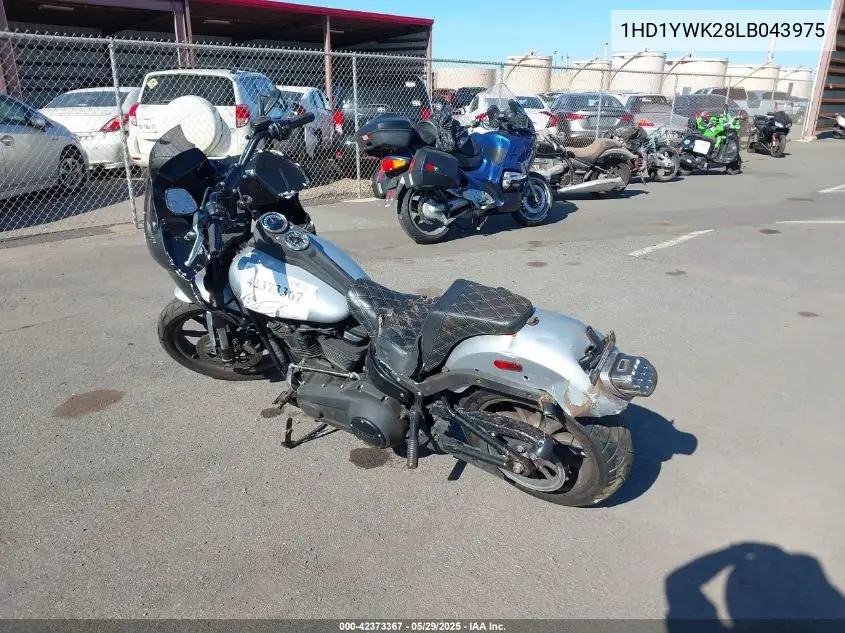 2020 Harley-Davidson Fxlrs VIN: 1HD1YWK28LB043975 Lot: 42373367