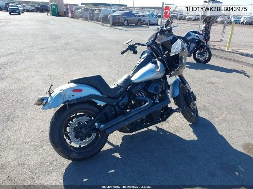 2020 Harley-Davidson Fxlrs VIN: 1HD1YWK28LB043975 Lot: 42373367