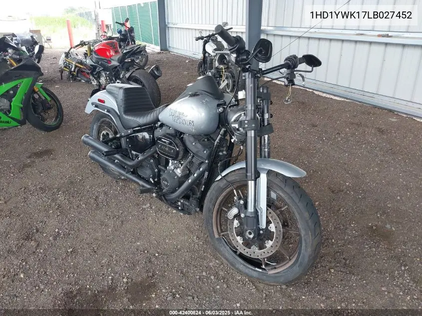 2020 Harley-Davidson Fxlrs VIN: 1HD1YWK17LB027452 Lot: 42400824