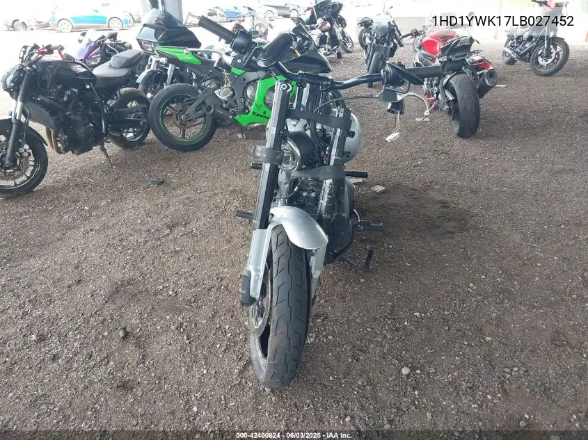 2020 Harley-Davidson Fxlrs VIN: 1HD1YWK17LB027452 Lot: 42400824