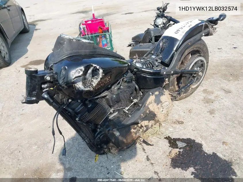 2020 Harley-Davidson Fxlrs VIN: 1HD1YWK12LB032574 Lot: 42417540