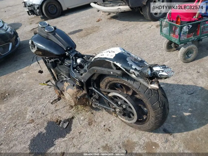 2020 Harley-Davidson Fxlrs VIN: 1HD1YWK12LB032574 Lot: 42417540