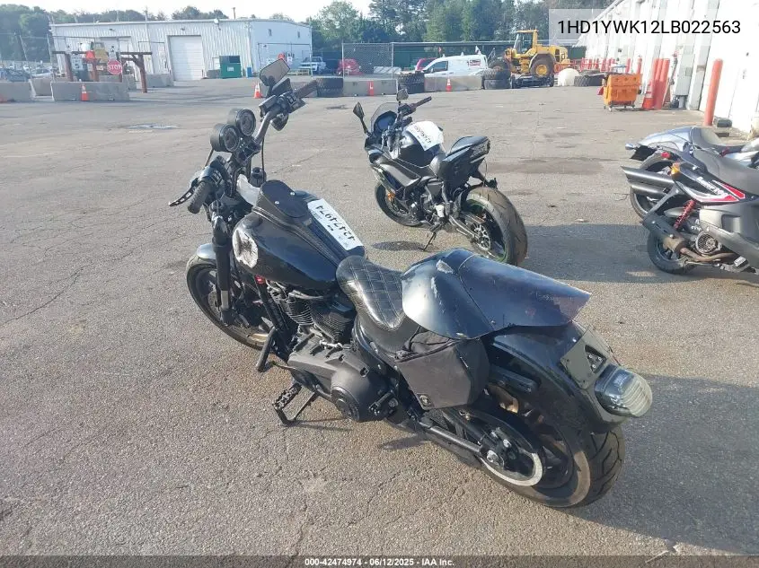 2020 Harley-Davidson Fxlrs VIN: 1HD1YWK12LB022563 Lot: 42474974