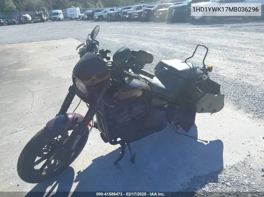 2021 Harley-Davidson Fxlrs VIN: 1HD1YWK17MB036296 Lot: 41588473