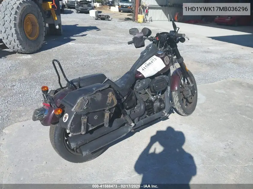 2021 Harley-Davidson Fxlrs VIN: 1HD1YWK17MB036296 Lot: 41588473